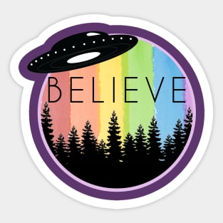 BELIEVE Sticker